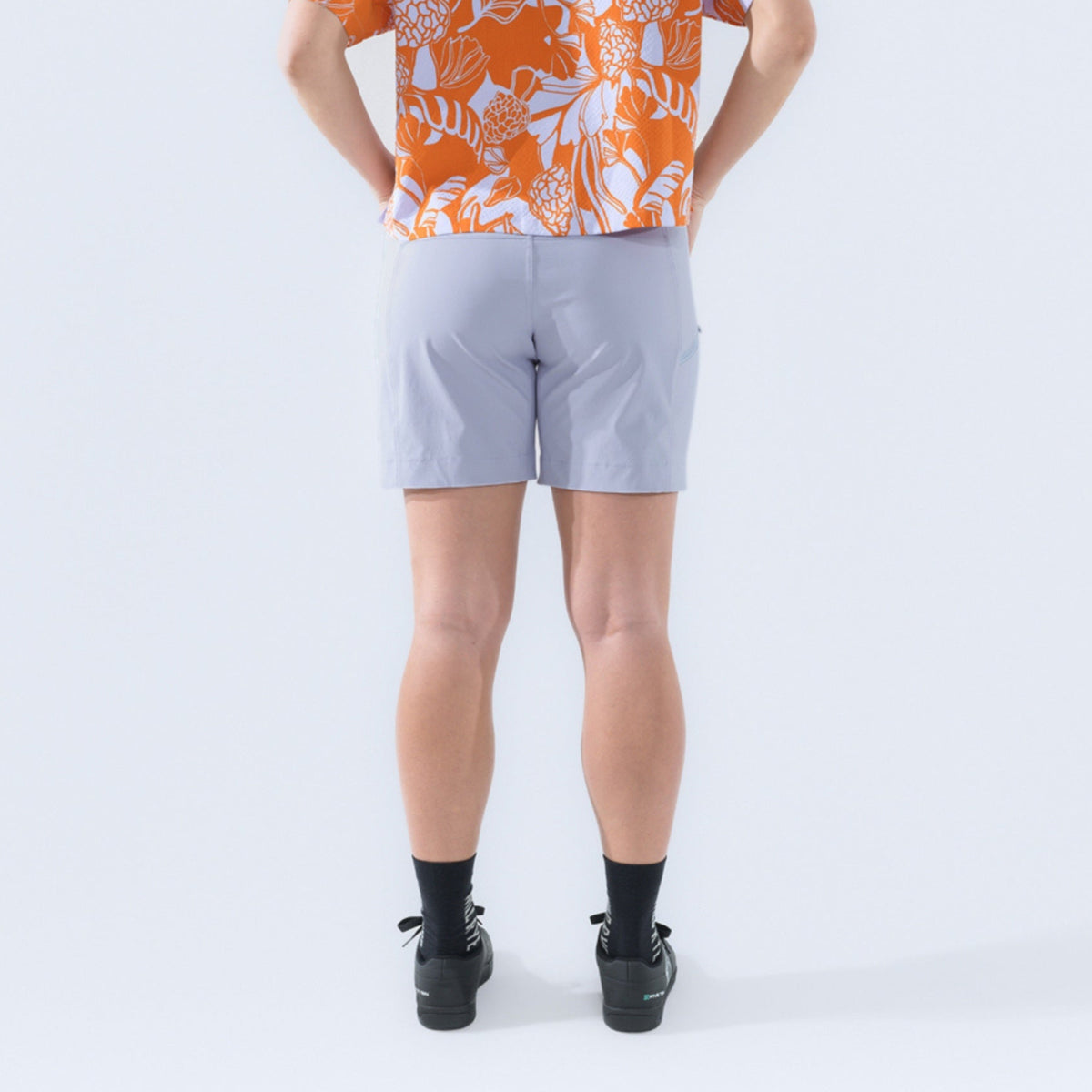 [Purple Haze] Freda 7" Bike Short Purple Haze back crop
