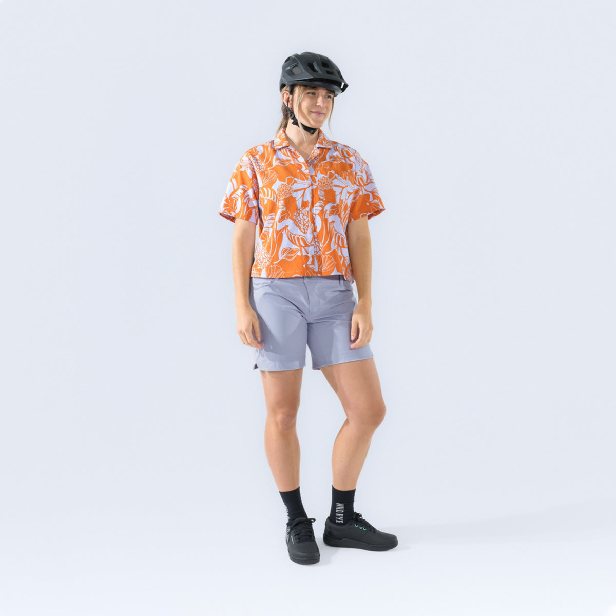 [Purple Haze] Freda 7" Bike Short Purple Haze front full body