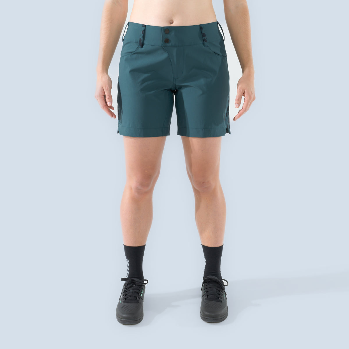 [Spruce Meowww] Freda 7" Bike Short Spruce Meowww front crop