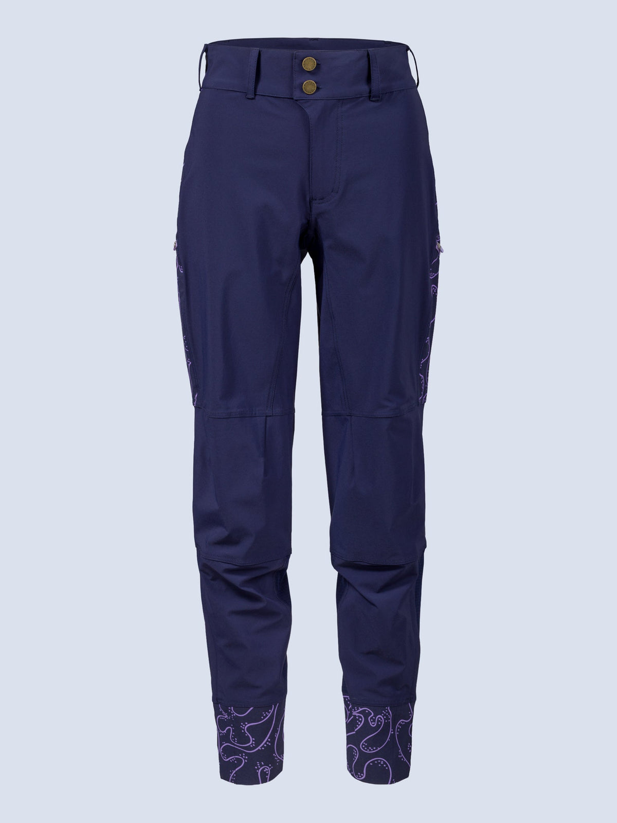 [Abyss Reef] Freyah Pant in abyss reef flatlay