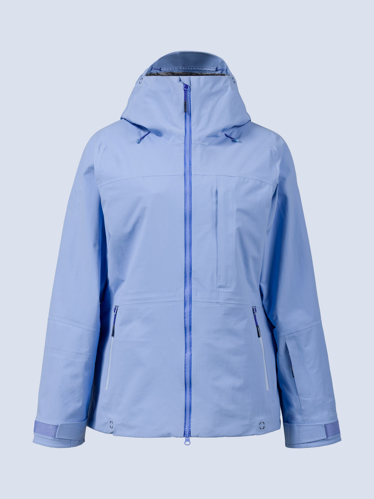 [Breeze] Butterfield 3L Jacket in breeze blue, flatlay