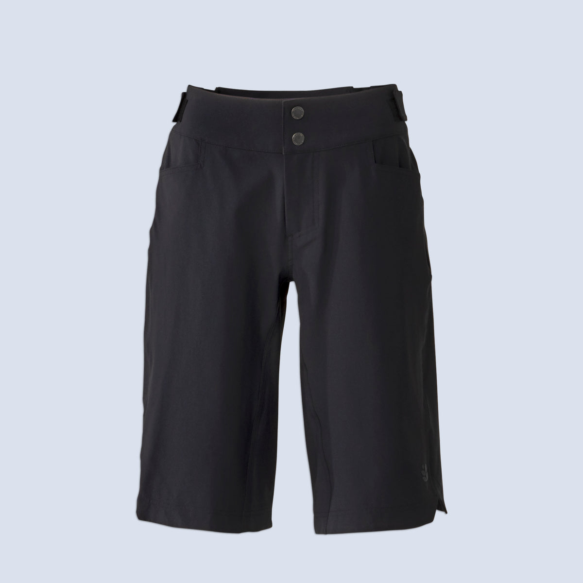 [Black] Frankie 14.75" Short in Black, flatlay
