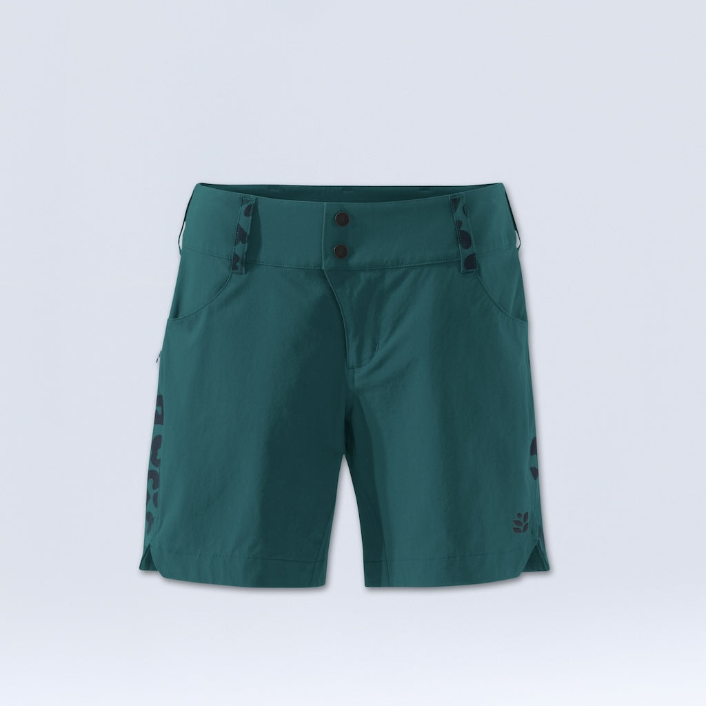 [Spruce Meowww] Freda 7" Bike Short Spruce Meowww Flatlay