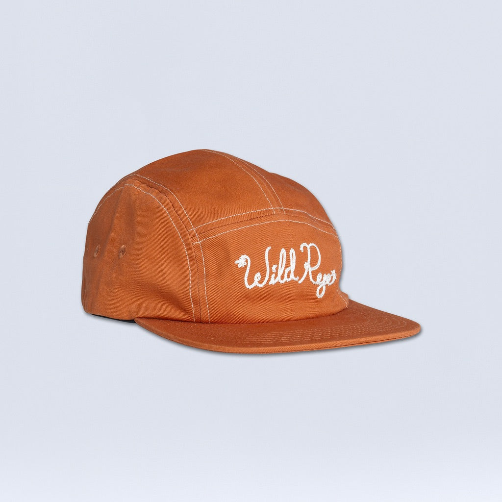 [Sedona] Edith Brim Hat in Sedona color, canvas material, side view