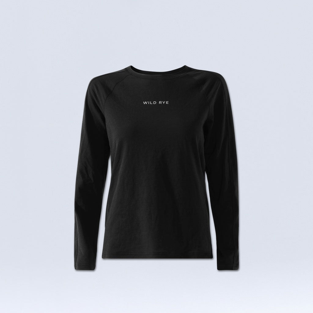[True Black] Holly Jersey true black flatlay