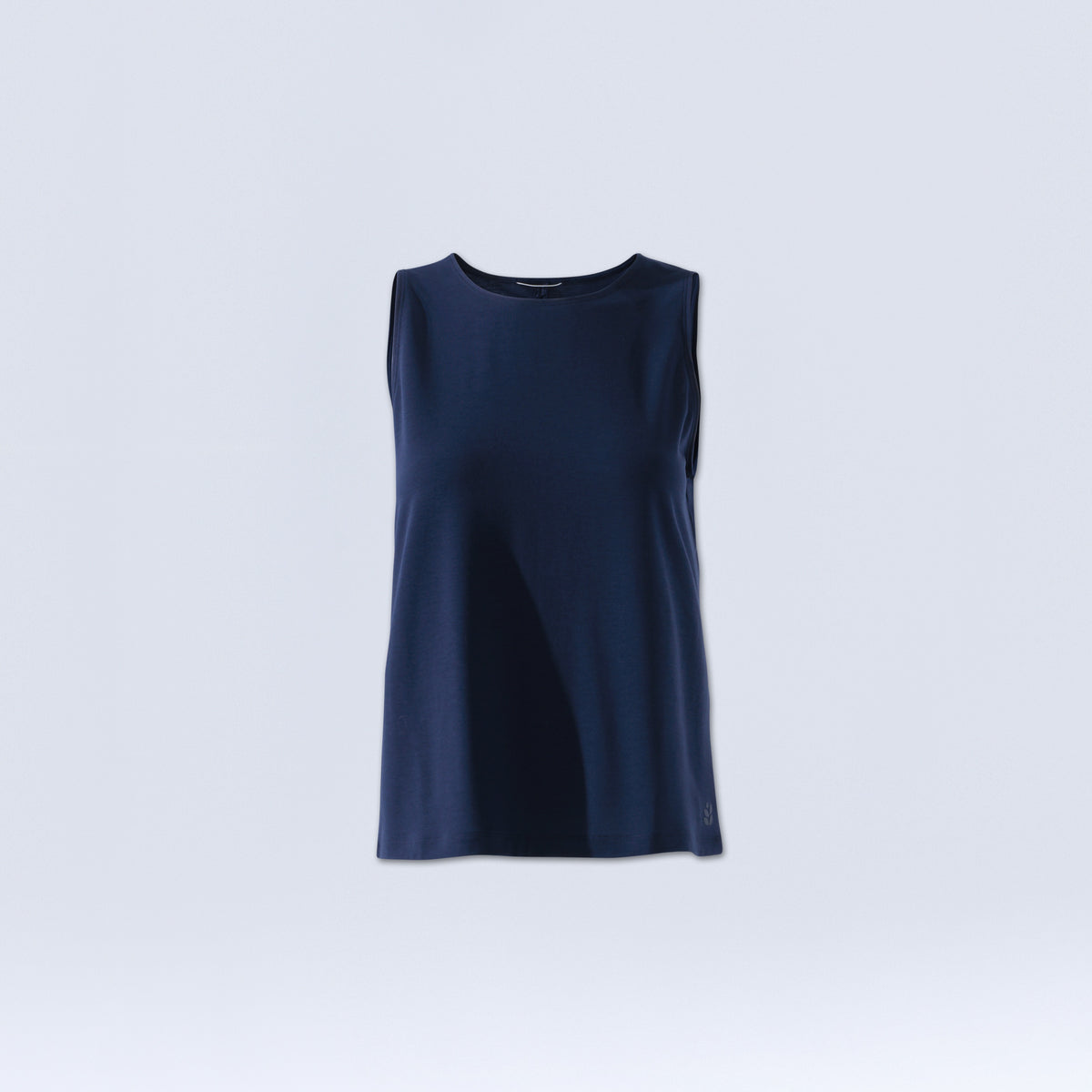 [Midnight] Lola Tank in Midnight color, flatlay view