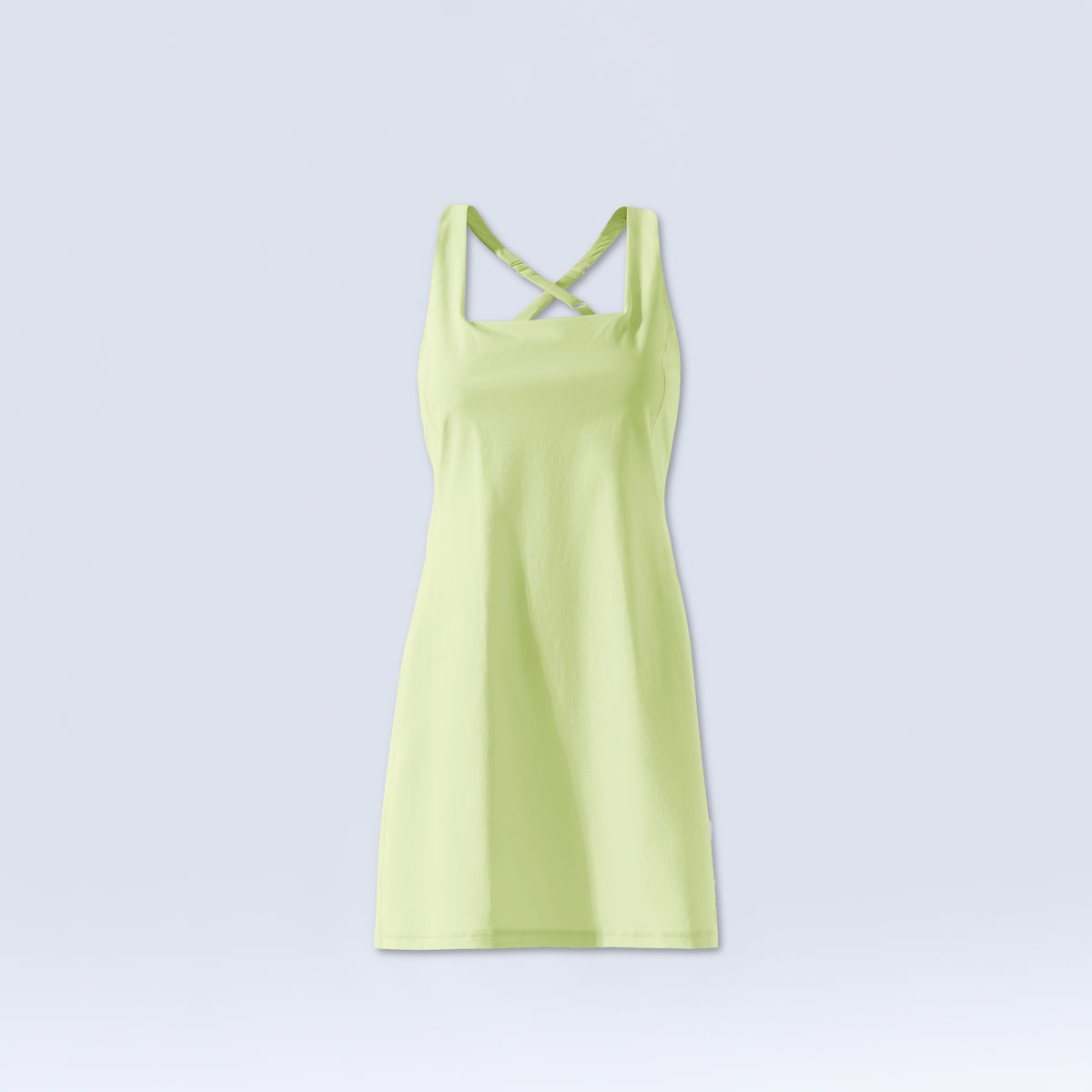 [Iced Matcha] Parker Action Dress iced matcha flatlay