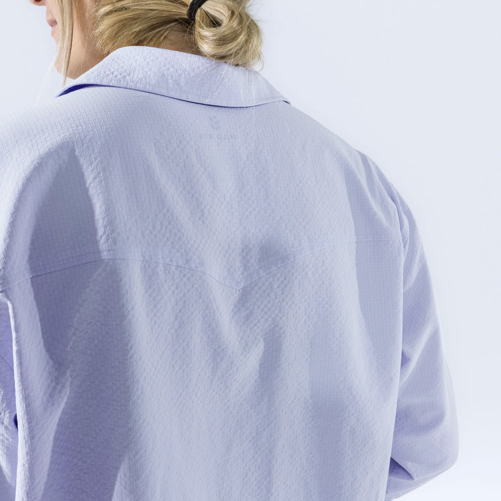 [Purple Haze] Remi button down shirt purple haze back yoke detail
