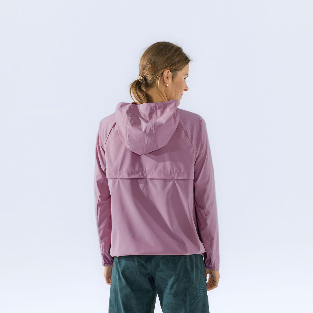 [Berry Blush] Alden Anorak Berry Blush Back cropped view
