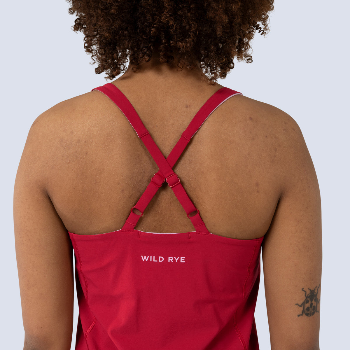 [Star Garnet] Parker Dress in star garnet, adjustable straps
